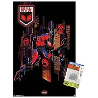 Marvel Spider-Man - Into The Spider-Verse - Sp//Dr Wall Poster with Push Pins