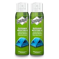 Scotchgard Outdoor Water Shield, Water Repellent Spray for Outdoor Summer and Spring Gear and Patio Furniture, Fabric Spray for Protection Against the Rainy Spring Weather, 21 Ounces (2 Cans)