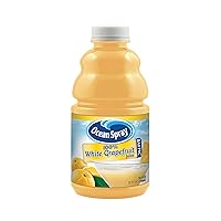 Ocean Spray White Grapefruit Mixer Bottle, 32 Fl Oz (Pack of 12)
