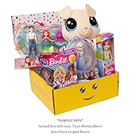 Kids Toy Subscription Box. Receive 4-6 Small Licensed Toys for Girls Ages 4 to 8
