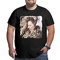 Man's Plus Size T Shirt Loose Crew Neck Cotton Short Sleeve T-Shirts