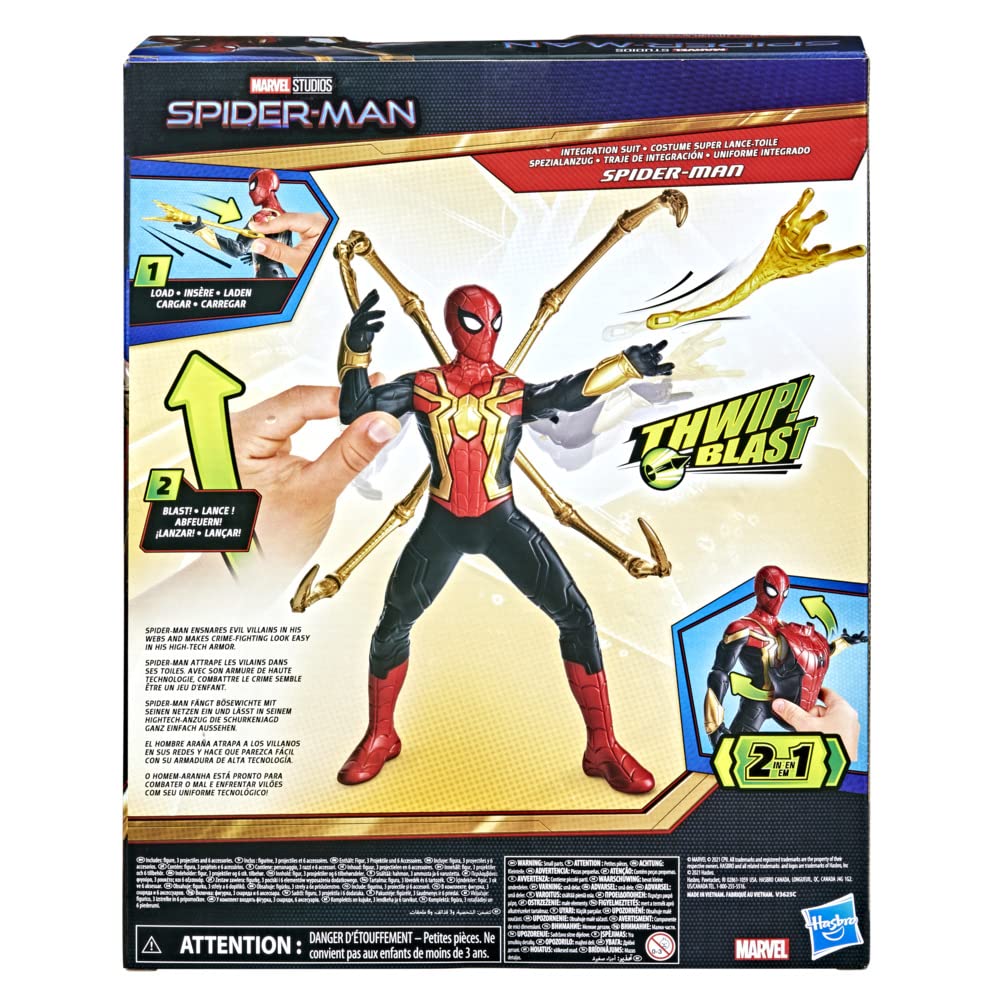 Mua Spider-Man Marvel Deluxe 13-Inch-Scale Thwip Blast Integrated Suit  Action Figure, Suit Upgrades, and Web Blaster Accessory trên Amazon Mỹ  chính hãng 2023 | Giaonhan247
