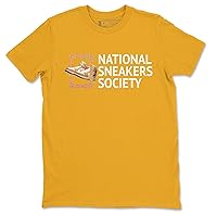 National Sneakers 1 Brushstroke Sail Cider Chile Red Sneaker Matching Tee