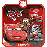tigercard Disney Cars 1 and 2 Racing Car Adventure Stories tigerbox Audio Box Radio Play Audio Books Songs Gift Idea Boys Son