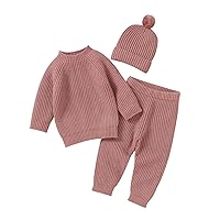 Toddler Baby Boy Clothes Long Sleeve Letter Sweatshirt Elastic Waist Pants Fall Baby Girl Clothes