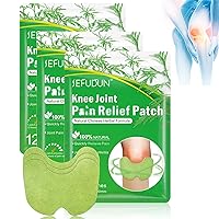 HUIUIAN 36PCS Knee Patches,Natural Herbal Patches,Warming Herbal Patches for Knee Joint Neck and Back