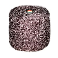 Alpakaandmore Peruvian Andean Alpaca Wool 1000 Gramm Knitting Yarn Cone (Purple)