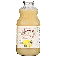 Organic Pure Lemon, 32 Ounce (Pack of 6)