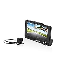 MNCD410T 3-Channel 1080p Car Camcorder w/4.0