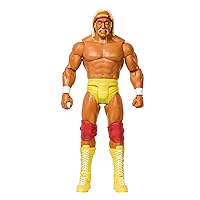 Mattel WWE Hulk Hogan Basic Action Figure, 10 Points of Articulation & Life-like Detail, 6-inch Collectible