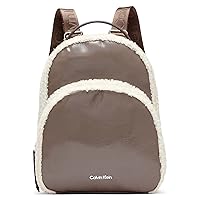 Calvin Klein Estelle Novelty-Backpack, Modern Taupe/Natural, One Size