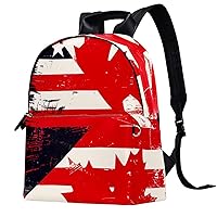 Travel Backpack for Men,Backpack for Women,Canada Flag of the United States,Backpack