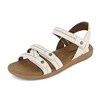 CUSHIONAIRE Women's Bartel comfort footbed Sandal with +Comfort