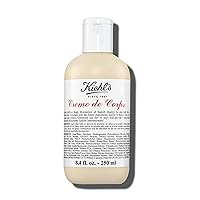 Kiehl's Creme de Corps, Rich, Luscious Body Lotion, with Cocoa Butter and Shea Butter for Fast Absorbing Hydration, Skin Feels Soft and Smooth, Suitable for All Skin Types