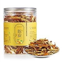 TAISHAN Dried Tangerine Orange Peel Tea, Orange Peel Strips, All Natural Chinese Herbal Tea, aged, Medicinal or edible 100g / 3.52oz