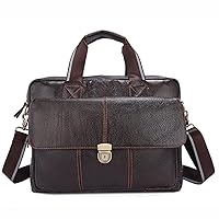 Men Briefcase with Popular Design Waterproof PU Leather Handbag