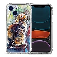 Case for iPhone 14 Plus, Cute Cat Painting Drop Protection Shockproof Case TPU Full Body Protective Scratch-Resistant Cover for iPhone 14 Plus