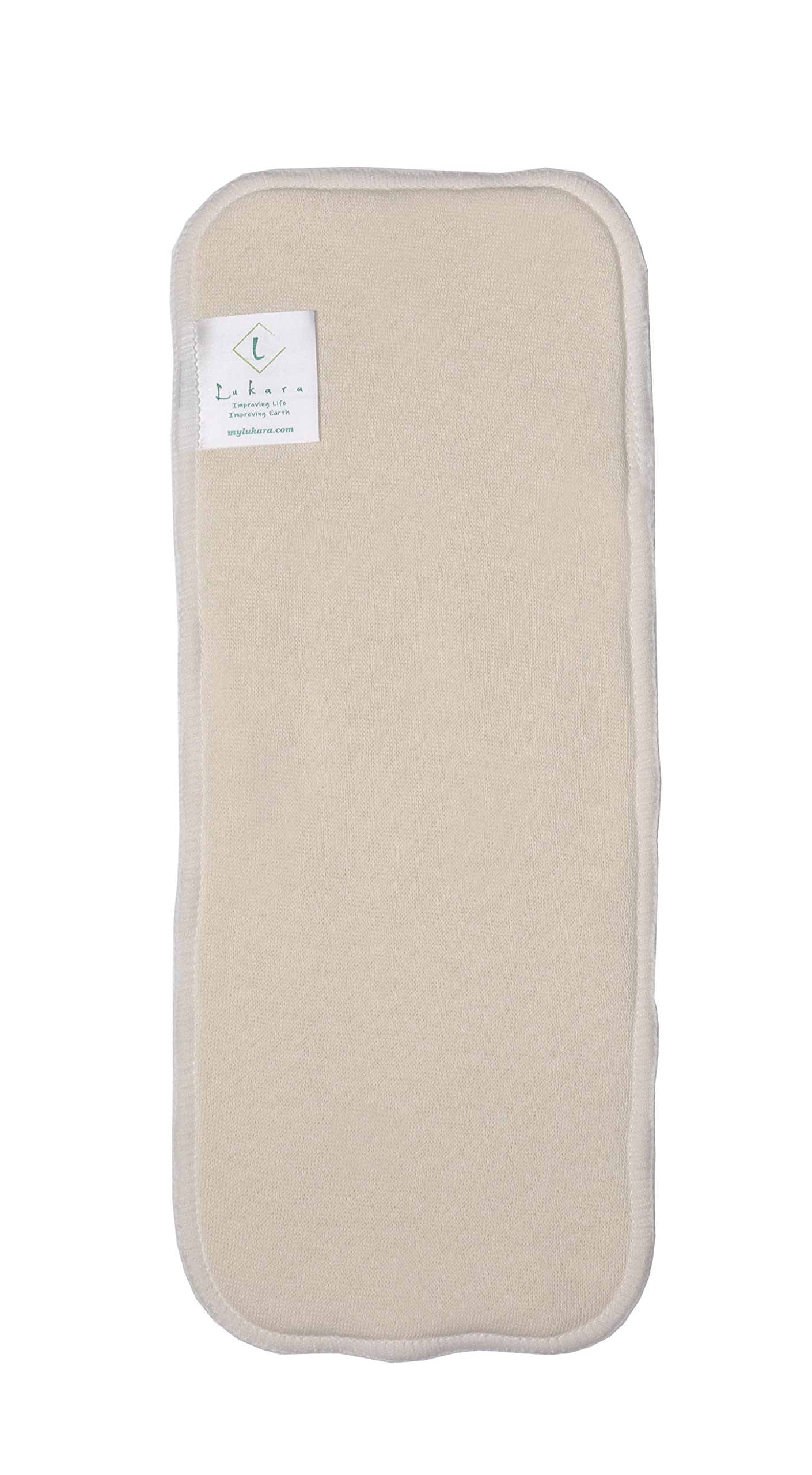 Lukara Hemp Cloth Diaper Inserts - Reusable Cloth Diaper Liners for Children, Hemp Diaper Inserts for All Needs, Fits All Diapers & Absorbent Hemp Inserts for Cloth Diapers, Reusable Diapers (5 Pack)