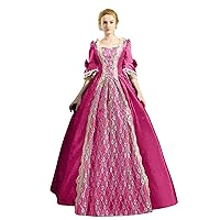 Womens Dress Medieval Renaissance 1700s Dress for Women Victorian Ball Gown Gothic Dress Maxi Princess Cosplay