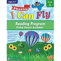 I Can Fly Reading Program with Online Games, Book A: Orton-Gillingham Based Reading Lessons for Young Students Who Struggle with Reading and May Have Dyslexia (Reading Program Ages 5-7) I Can Fly Reading Program with Online Games, Book A: Orton-Gillingham Based Reading Lessons for Young Students Who Struggle with Reading and May Have Dyslexia (Reading Program Ages 5-7) Paperback