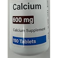 Calcium 600 mg Dietary Supplement 150 Tablets Non Returnable