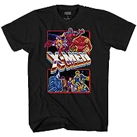 Marvel Graphic Tees Mens Shirts - X-Men T Shirt - Retro Arcade Shirts for Men
