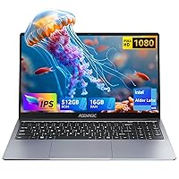 ACEMAGIC Laptop Computer, 16GB DDR4 512GB SSD, 15.6 Inch Windows 11 Laptop with Quad-Core N95(Up to 3.4GHz), Metal Shell, BT5.0, 5G WiFi, USB3.2, Type_C, Webcam, 38Wh Battery, 180° Open Angle