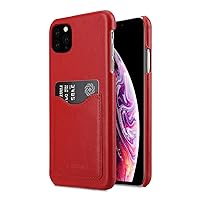 Premium Leather Card Slot Back Cover V2 for Apple iPhone 11 Pro (5.8