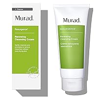 Murad Resurgence Renewing Cleansing Cream - Anti-Aging, Cleansing Cream Face Wash - Hydrating Daily Face Cleanser, 6.75 Fl Oz