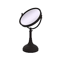 Allied Brass DM-1/3X Height Adjustable 8 Inch Vanity Top 3X Magnification Make-Up Mirror, Oil Rubbed Bronze
