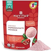 Pomegranate Powder, 8oz. Bag, 45 Servings — Organic, Non-GMO, Freeze-Dried, Gluten-Free