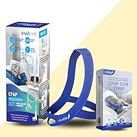 CPAP Chin Strap + CPAP Hose Holder - for Men & for Women