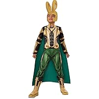 Avengers Assemble Loki Deluxe Costume, Child's Large