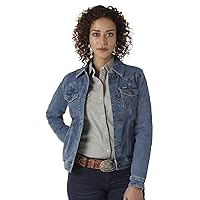 Womens Retro Western Denim Jacket