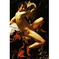 Caravaggio Fine Art Poster Print St John The Baptist II - 11x17