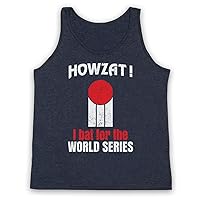Men's Howzat I Bat for The World Series As Worn by Dennis Lillee Tank Top Vest
