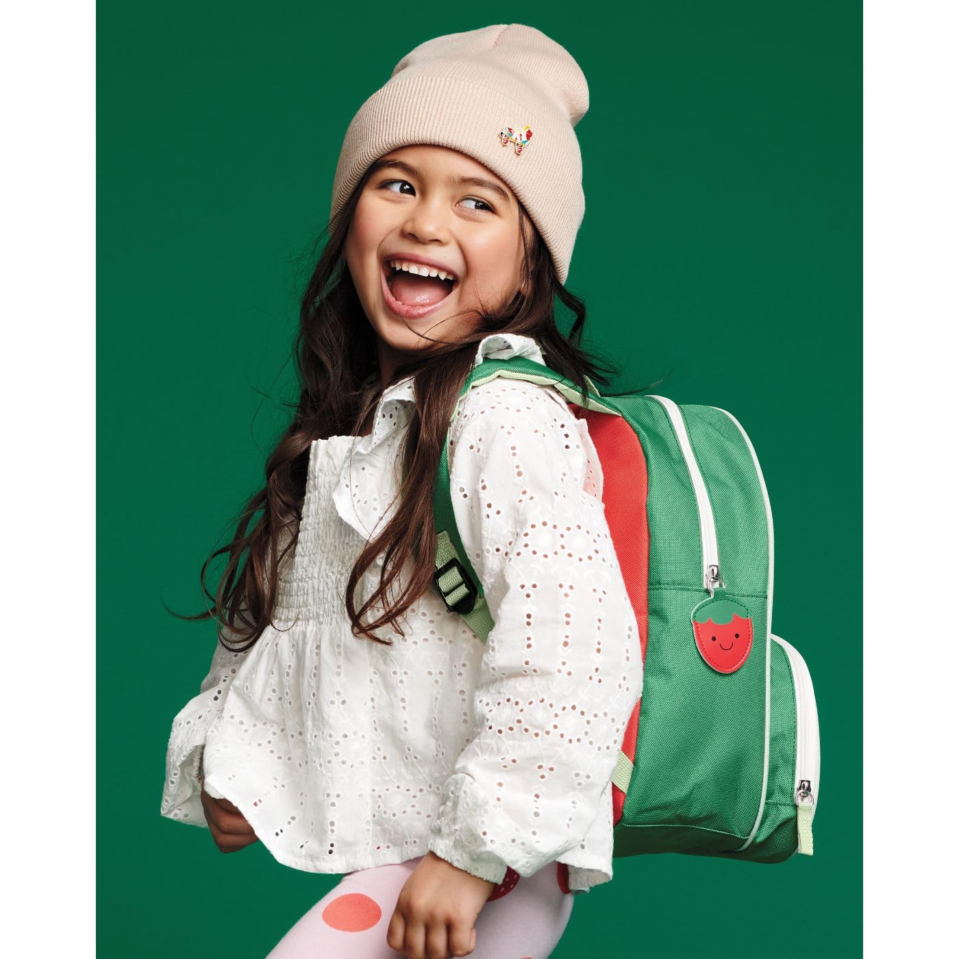 Skip Hop Sparks Little Kid's Backpack, Preschool Ages 3-4, Strawberry
