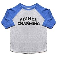 Prince Charming Baby Boy Bodysuit Newborn - Valentine's Day Toddler Kid Shirt Raglan Trendy Tshirt