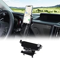 Car Phone Mount Fit for Subaru Forester 2019-2024/XV 2018-2021, Center Console Air Outlet Cell Phone Holder, Handsfree Air Vent Phone Stand, Telescopic Arm Holder-B Style