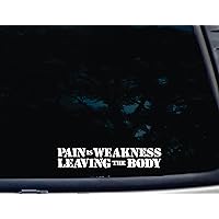 PAIN is WEAKNESS LEAVING the BODY - 8