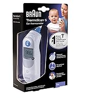 Braun Thermoscan 5 Ear Thermometer, 1 ea Pack of 2