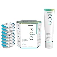 New Opal by Opalescence Go - (7 Treatments) Classic Prefilled Teeth Whitening Trays w/Sensivity Toothpaste 4.7 Oz - Hydrogen Peroxide - Cool Mint - Made by Ultradent. 5761-5527-1