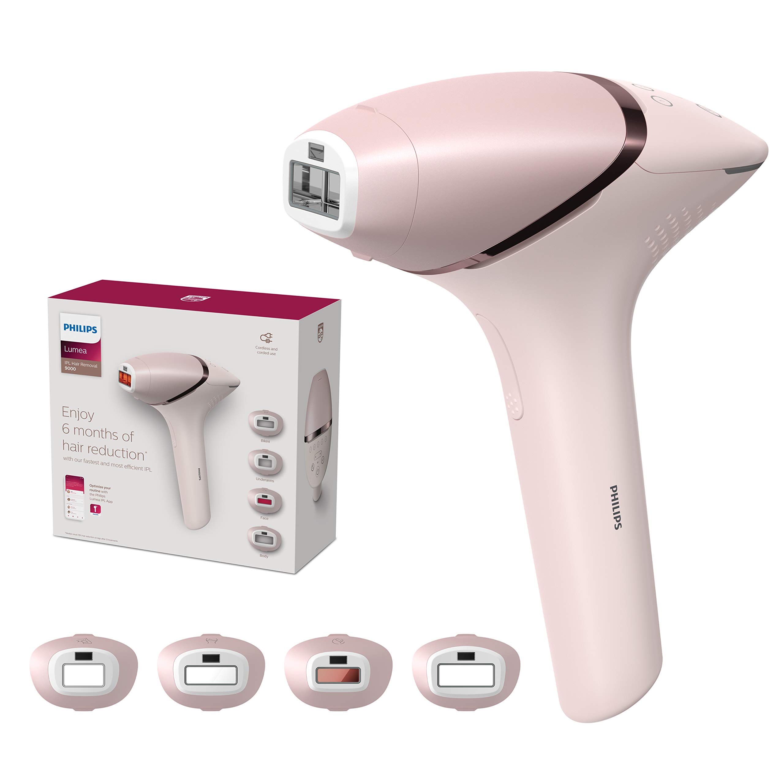 Mua Philips Lumea IPL Cordless Hair Removal 9000 Series for Body, Face,  Bikini, Underarms, Hair Removal for Women and Men, Alternative for Laser  Hair Removal, Gifts for Women - BRI957/00 trên Amazon