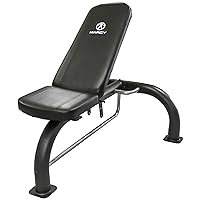Marcy Multipurpose Utility Weight Bench – Adjustable Backrest Positions, Home Gym Equipment SB-10900 Black 9.25 x 17.50 x 42.00