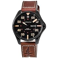 Hamilton Khaki Pilot Automatic Black Dial Men's Watch H64705531