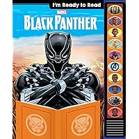 Marvel Black Panther - I'm Ready to Read with Black Panther Interactive Read-Along Sound Book - Great for Early Readers - PI Kids Marvel Black Panther - I'm Ready to Read with Black Panther Interactive Read-Along Sound Book - Great for Early Readers - PI Kids Hardcover