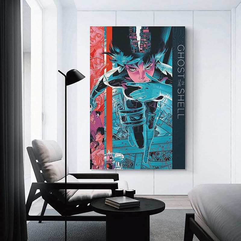 Mua XINYUELONG Anime Ghost in The Shell Poster Canvas Wall Art ...