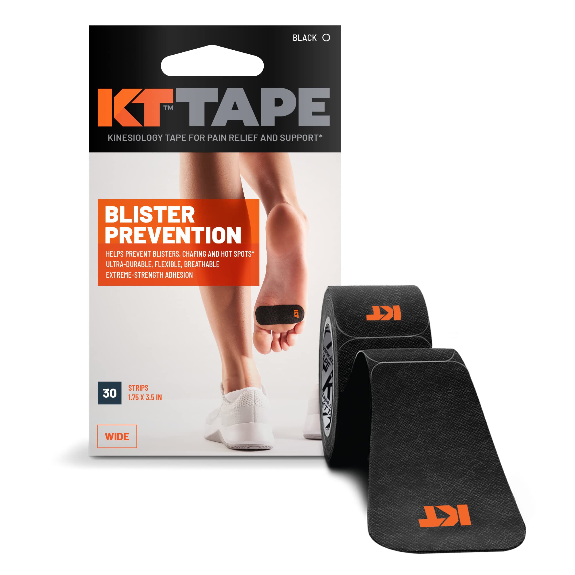 KT Tape, Blister Prevention Tape, 30 Count, 3.5