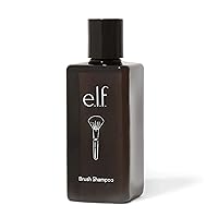 e.l.f. Makeup Brush Shampoo, Washes Away Dirt, Makeup, Oil & Debris & Conditions Bristles, Crafted For Daily Use, Vegan & Cruelty-Free, 4.1 Fl Oz