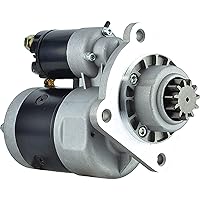 DB Electrical 410-42013 Starter Compatible With/Replacement For John Deere Tractor 2000 2100 2200 2300 2400 With Zetor Eng IS 0179 110545 PE69185771 17258 69-185-771 AZJ3119 AZJ3525 AZJ3599 11.130.179